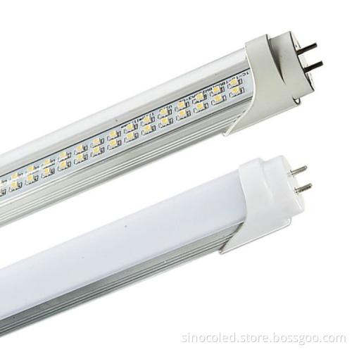 High-Efficiency G13 LED Tubular Lamp 110lm/W 40W 2.4m T8 Retrofit